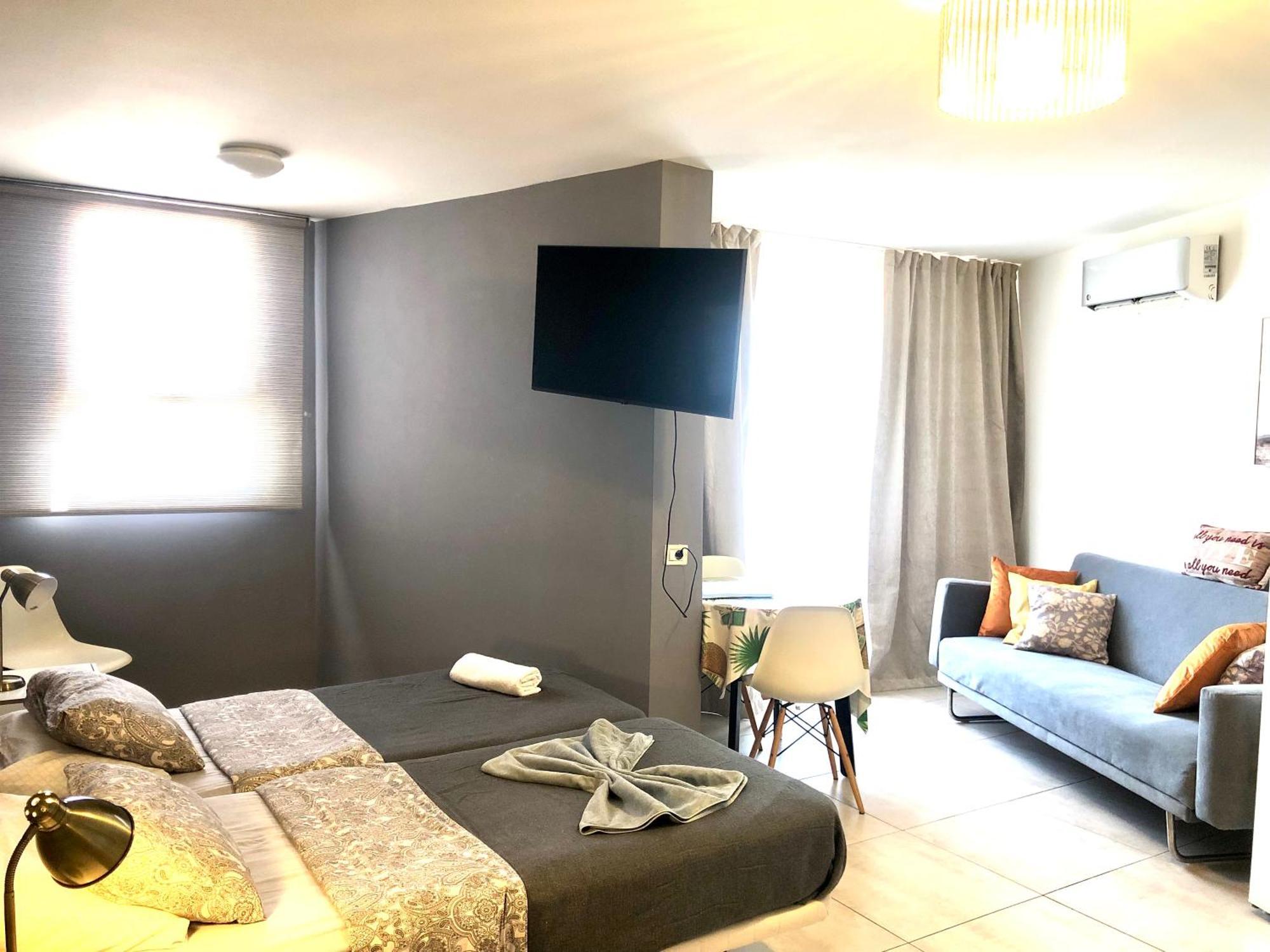 Estudio En Tenerife Sur, Parque Santiago 2 Arona  Luaran gambar